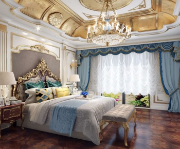 French Style Bedroom-ID:451382232