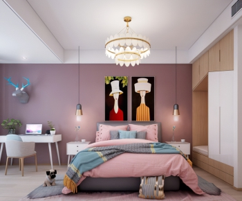 Nordic Style Bedroom-ID:667086135