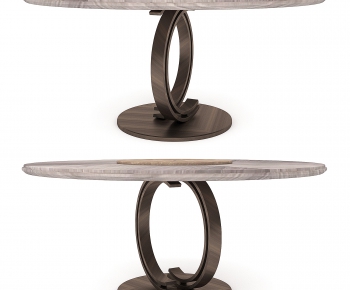 现代实木圆形餐桌-ID:422239483