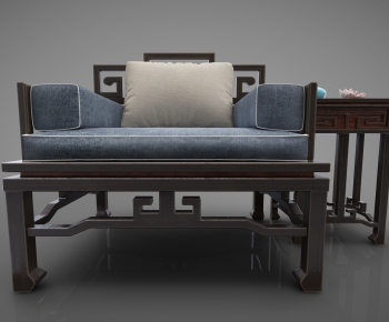 New Chinese Style Single Sofa-ID:170632437
