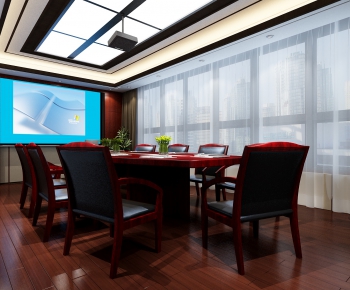 New Chinese Style Meeting Room-ID:390284936