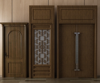 New Chinese Style Door-ID:253857475