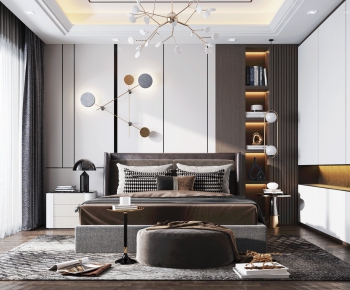 Modern Bedroom-ID:589966289