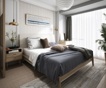 Nordic Style Bedroom-ID:439614969