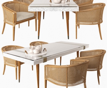 Modern Dining Table And Chairs-ID:451217459