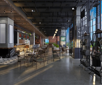Industrial Style Cafe-ID:369038322