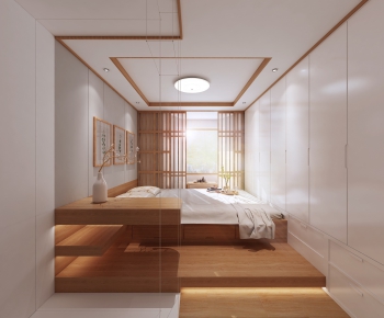 Japanese Style Bedroom-ID:695026115