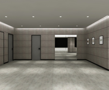 Modern Corridor/elevator Hall-ID:922344357