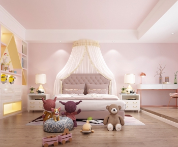 Nordic Style Girl's Room Daughter's Room-ID:531473226