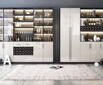 Modern Wine Cabinet-ID:751861847