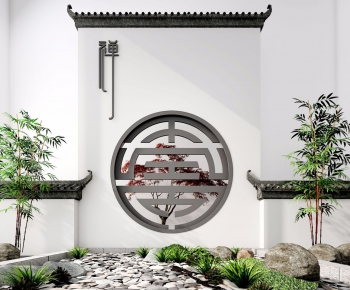 New Chinese Style Courtyard/landscape-ID:728093748