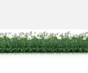 Modern Flowers And Grass-ID:899284864