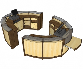 Modern The Reception Desk-ID:729782839