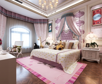 European Style Girl's Room Daughter's Room-ID:599967297