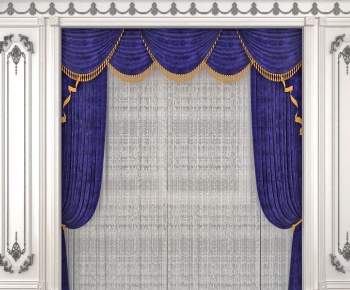 Simple European Style The Curtain-ID:840345566