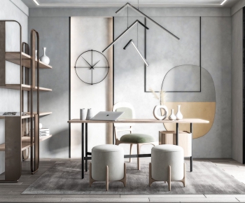 Nordic Style Study Space-ID:663562398