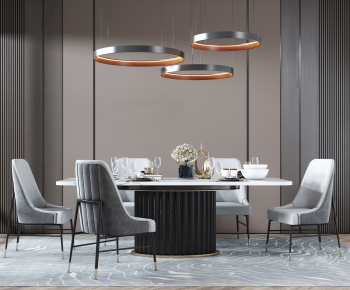 Modern Dining Table And Chairs-ID:516809412