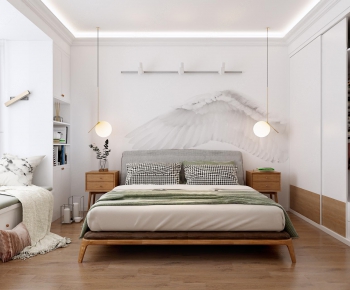 Nordic Style Bedroom-ID:972121763