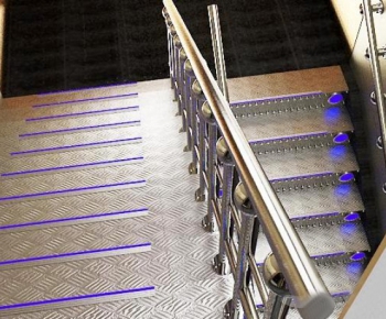 Modern Stair Balustrade/elevator-ID:367176116