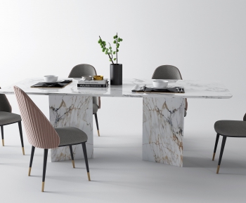 Modern Dining Table And Chairs-ID:431606859