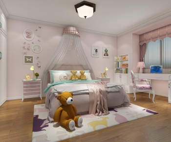 Nordic Style Girl's Room Daughter's Room-ID:395302343