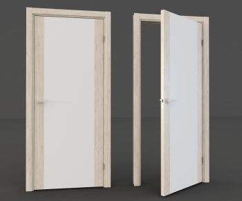 Modern Solid Wood Door-ID:871843869