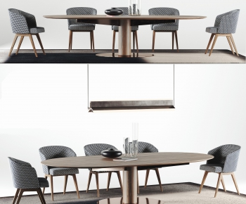 Modern Dining Table And Chairs-ID:572015543
