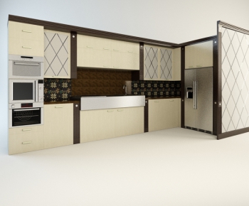 Modern Kitchen Cabinet-ID:222647425
