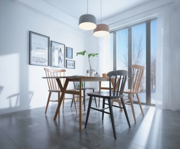Nordic Style Dining Room-ID:396469973