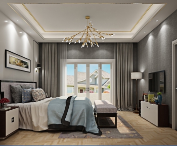 Modern Bedroom-ID:131885477