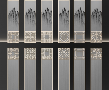 New Chinese Style Partition-ID:100398187
