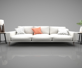 Modern Three-seat Sofa-ID:865029841