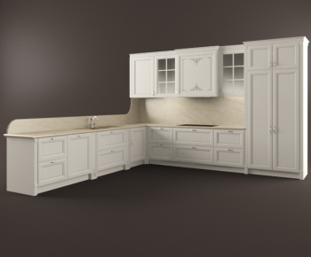 European Style Kitchen Cabinet-ID:694711736