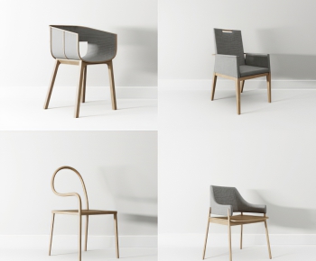 Nordic Style Single Chair-ID:414420658