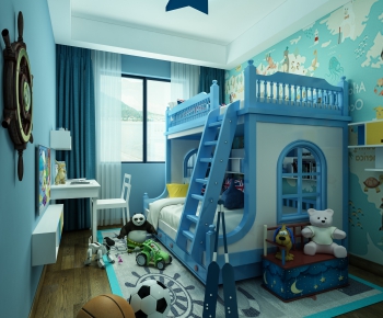 Modern Children's Room-ID:348574445