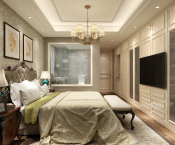 American Style Bedroom-ID:405984869