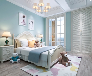 European Style Girl's Room Daughter's Room-ID:712447894