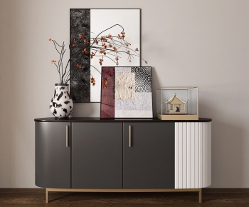 Modern Side Cabinet/Entrance Cabinet-ID:418796781