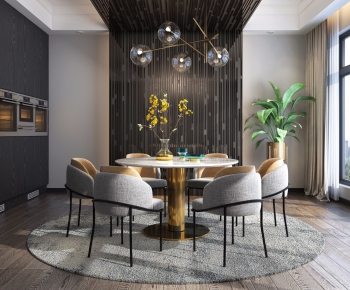 Nordic Style Dining Room-ID:425543943
