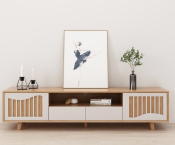 Nordic Style TV Cabinet-ID:771429223