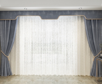 New Chinese Style The Curtain-ID:585493638