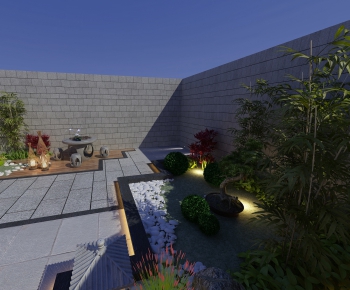 New Chinese Style Courtyard/landscape-ID:405027765