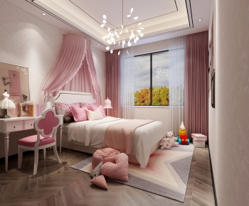 Nordic Style Girl's Room Daughter's Room-ID:590746253