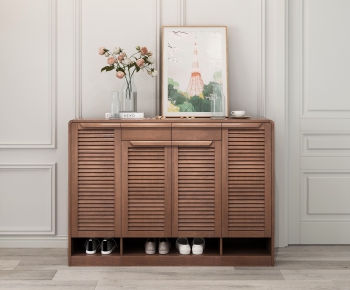 Nordic Style Shoe Cabinet-ID:617432549