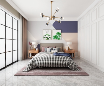 Nordic Style Bedroom-ID:331449661
