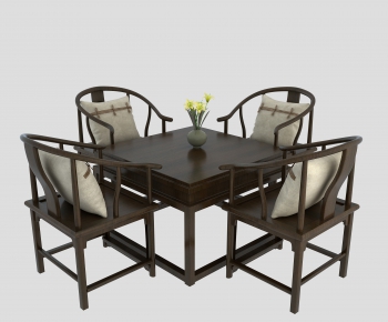 New Chinese Style Leisure Table And Chair-ID:457403624