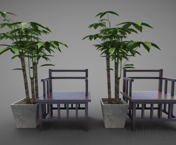 New Chinese Style Lounge Chair-ID:906321429