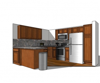American Style Kitchen Cabinet-ID:937020761