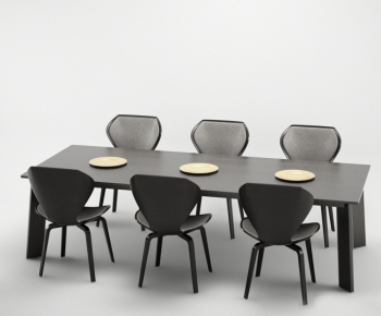 Modern Dining Table And Chairs-ID:729298678