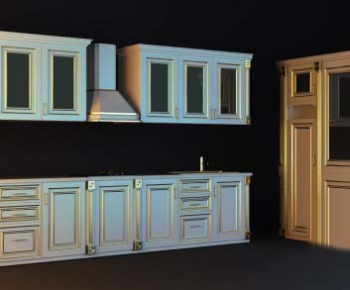 European Style Kitchen Cabinet-ID:518272891